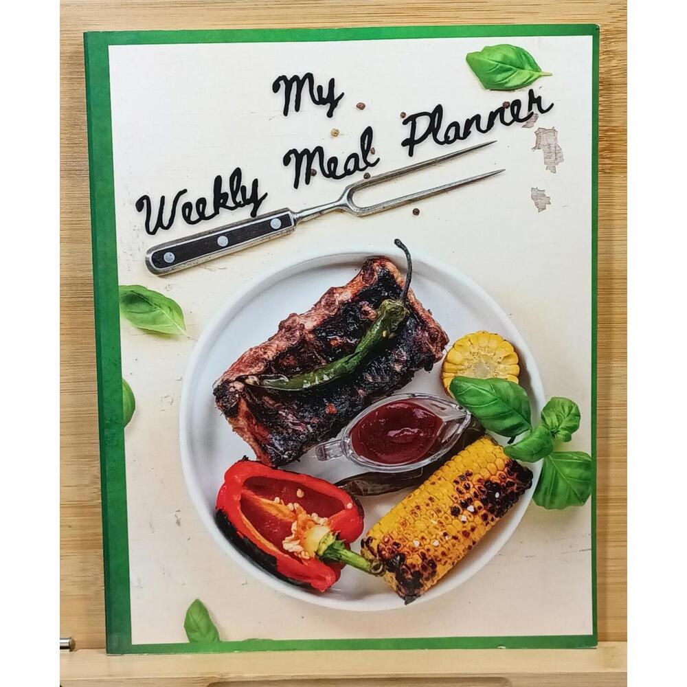My Weekly‎ Meal Planner Book